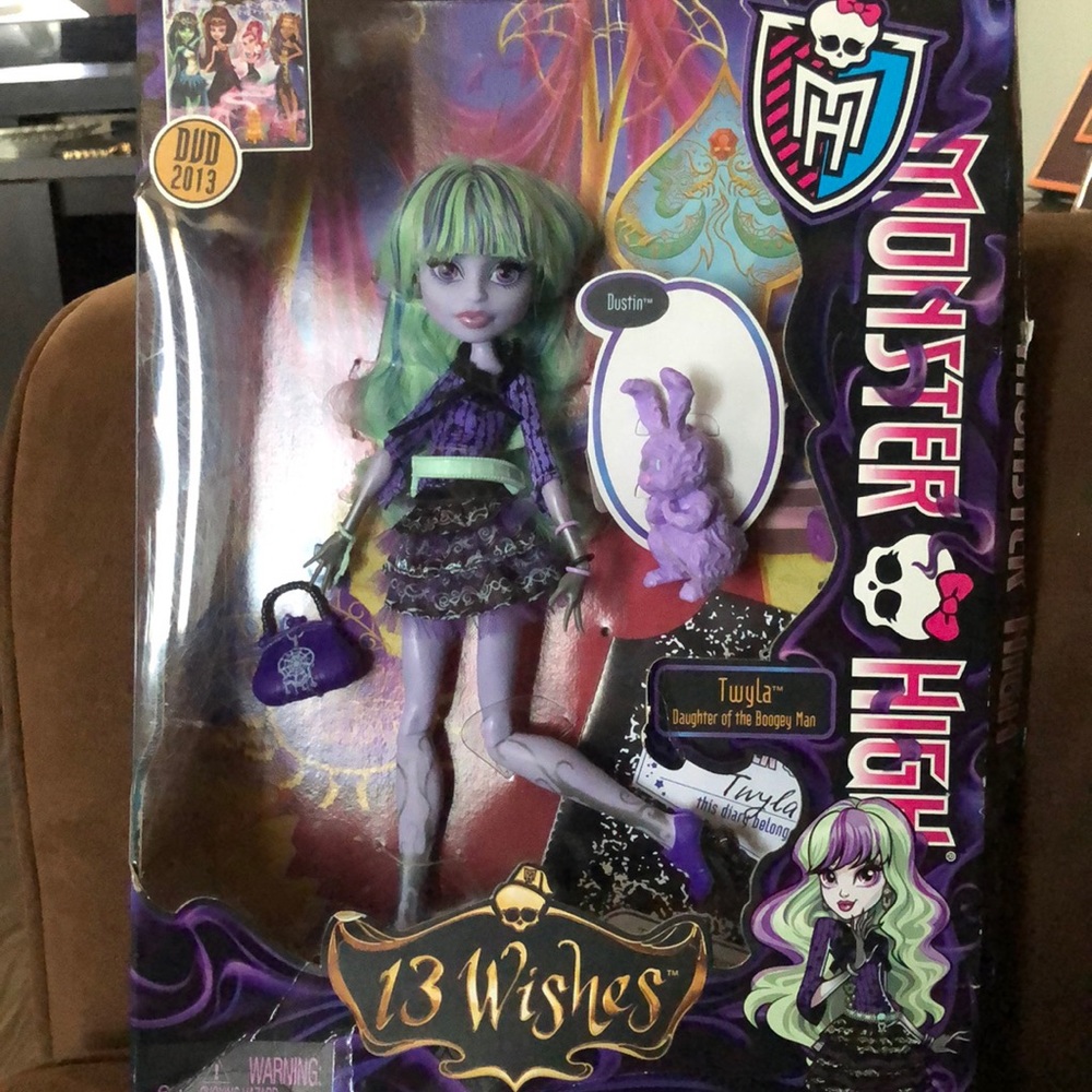 Monster High dolls from 13 Wishes collection